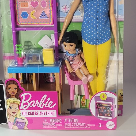 Barbie "You Can Be Anything" Teacher Playset - Doll with Classroom Accessories, - Picture 6 of 10